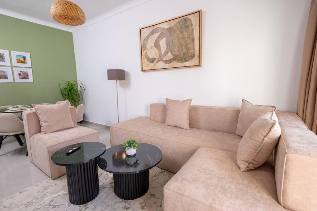 Tradition Meets Modern: 2Br Flat In Rabat Hassan Extérieur photo